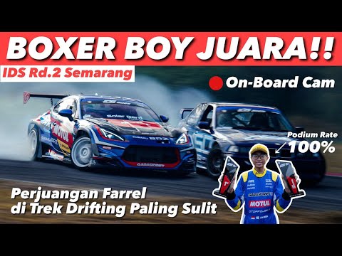 TENAGA BRZ NAIK, FARREL JUARA DI TREK PALING SADIS