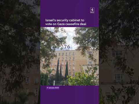 Israeli cabinet votes on ceasefire deal