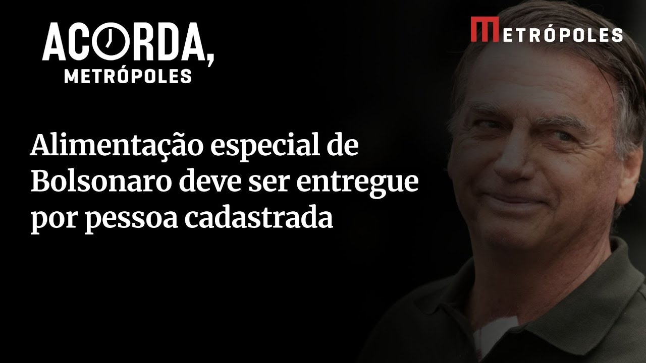 Moraes autoriza entrega de alimentos para Bolsonaro na prisão