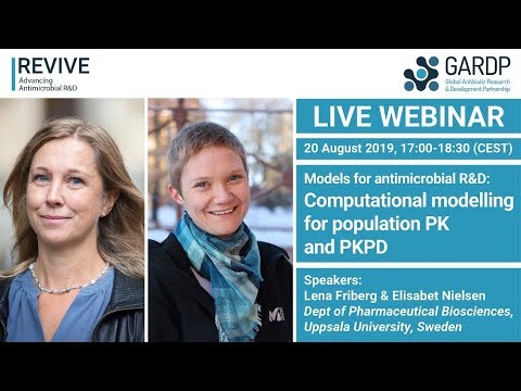 Models for antimicrobial R&D: Computational modelling for population PK and PKPD