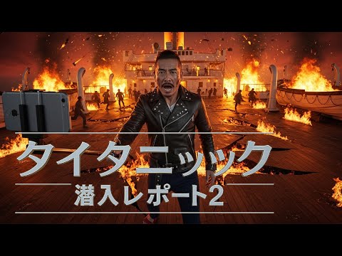 タイタニック潜入レポート！生き残ってやるぜ！MAJIDE#ai #映画 #megwin #titanic