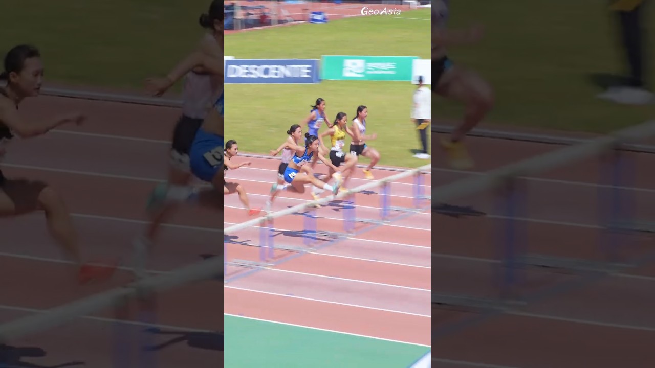 달려라 하늬! 여자중학부 100mH 강자!! 이하늬(대청중) #athletics #이하늬 #여자육상 #trackandfield #sportstar #shorts