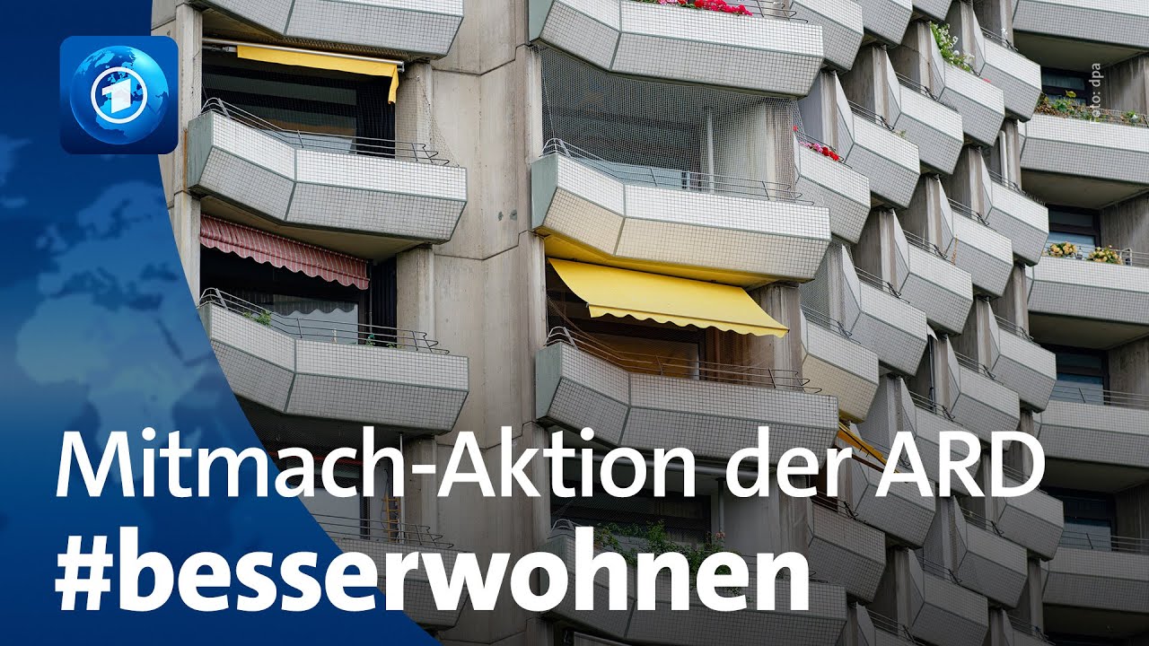 ARD-Aktion besserwohnen: Wie wohnen Menschen in Deutschland?