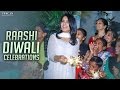 Raashi Khanna's Diwali celebrations with HIV/AIDS kids @ Desire Society