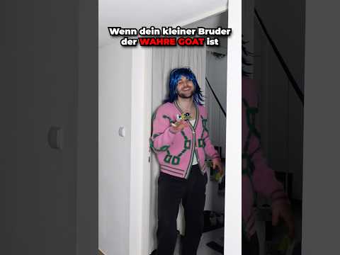 Wenn dein kleiner Bruder der WAHRE GOAT ist 😳😍 LeyiiiN #shorts
