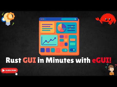 Build a GUI in Rust with eGUI – Fast & Easy! | Behind the Scenes Immediate mode eGUI | Guide