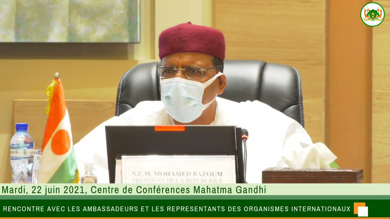 INTEGRALITE DE L'EXPOSE INTRODUCTIF DU PRESIDENT BAZOUM DEVANT LES AMBASADEURS LE 22/06/2021