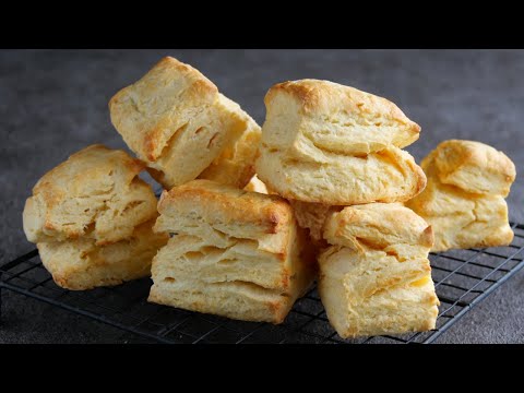 【砂糖、バターすくなめ♡普段使いのバタースコーン】冷凍も可♪ Basic Butter Scones