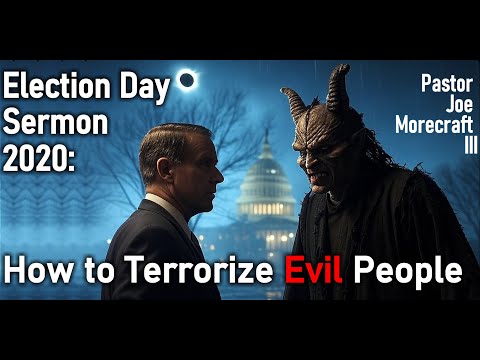 Election Day Sermon 2020: How to Terrorize Evil People - Pastor Joe Morecraft III