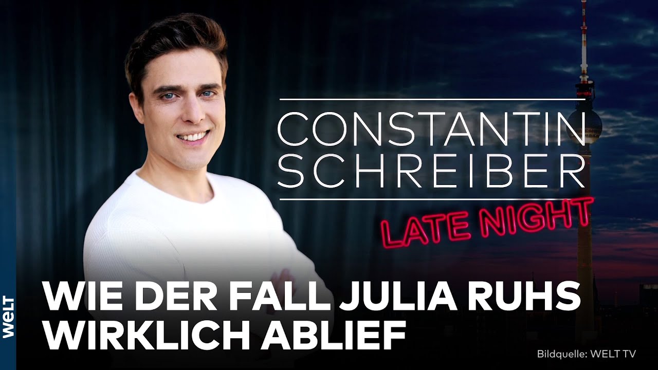 CONSTANTIN SCHREIBER: Late Night ‒ Talk mit Julia Ruhs und vielen anderen Gästen