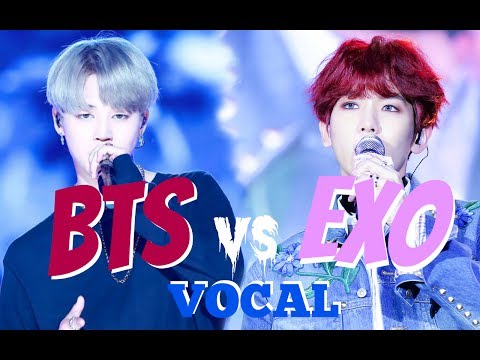BTS VS EXO Part 1 : VOCALS ( live)