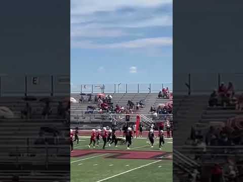 Insane run #hype #football #letsgo #youthfootball