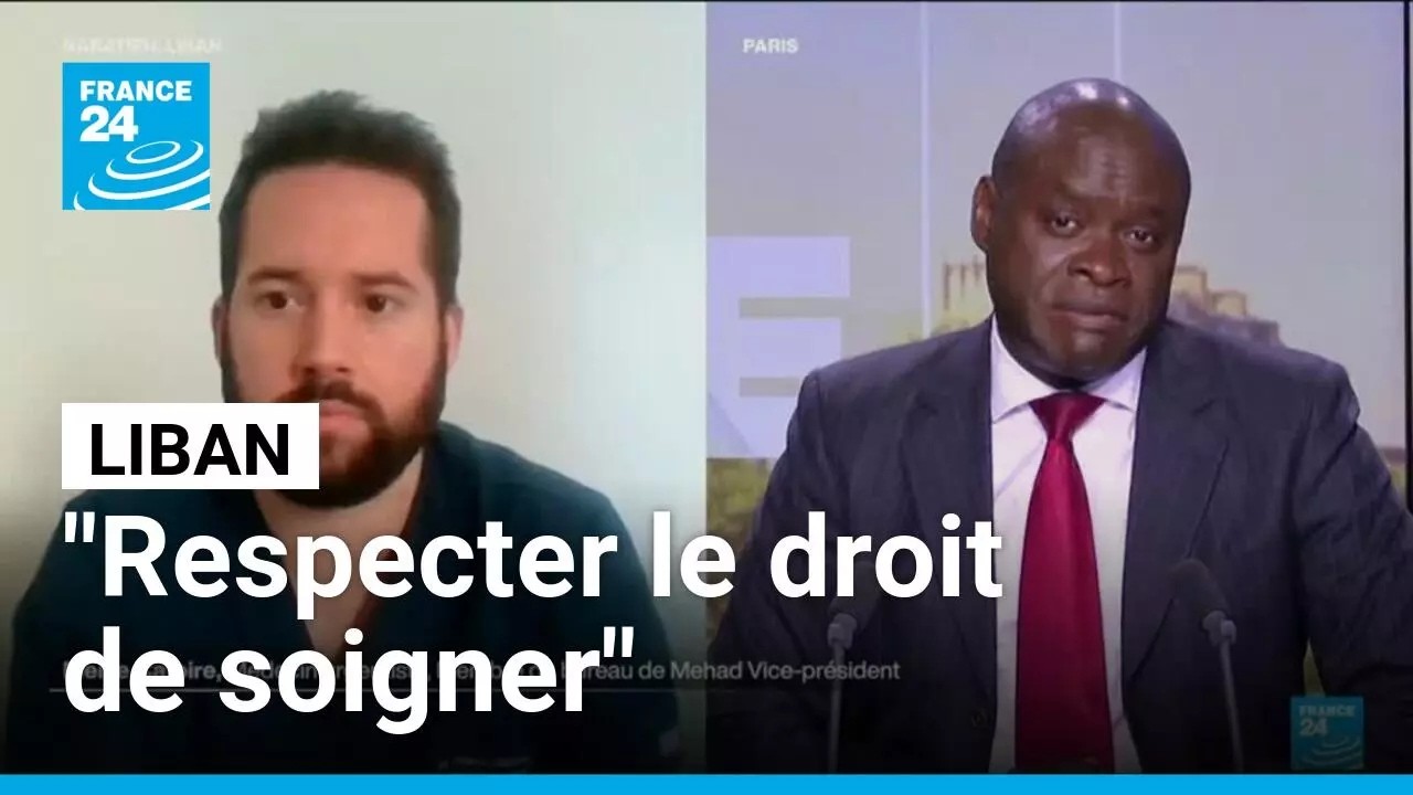 Au Liban, "respecter le droit de soigner" • FRANCE 24
