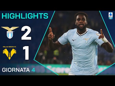 LAZIO-VERONA 2-1 | HIGHLIGHTS | 4ª GIORNATA | SERIE A ENILIVE 2024/25