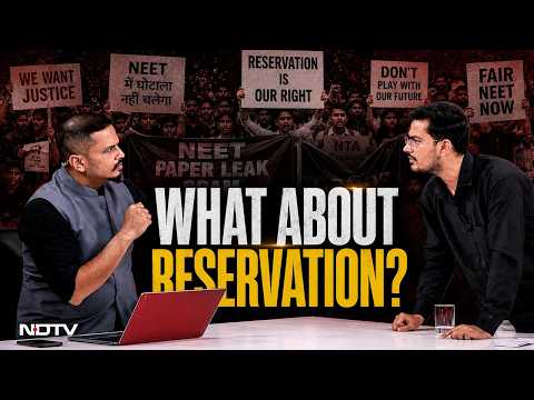 LIVE: NEET Aspirant Harsh Dubey Challenges Protest Narrative: "Who Will Talk About Reservation?"