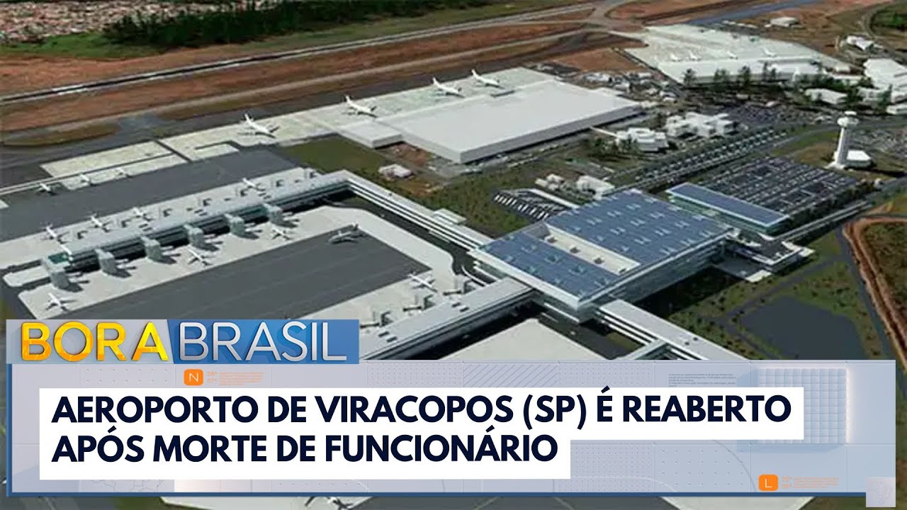 Aeroporto de Viracopos SP é reaberto após morte de funcionário na pista de pouso
