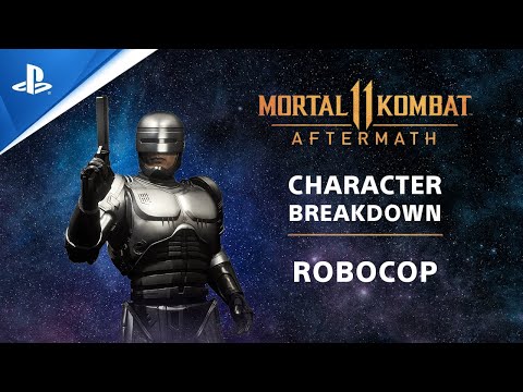 Mortal Kombat 11: Aftermath - Character Breakdown: Robocop | PS Competition Center