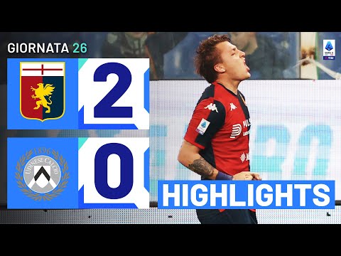 GENOA-UDINESE 2-0 | HIGHLIGHTS | 26ª GIORNATA | SERIE A TIM 2023/24