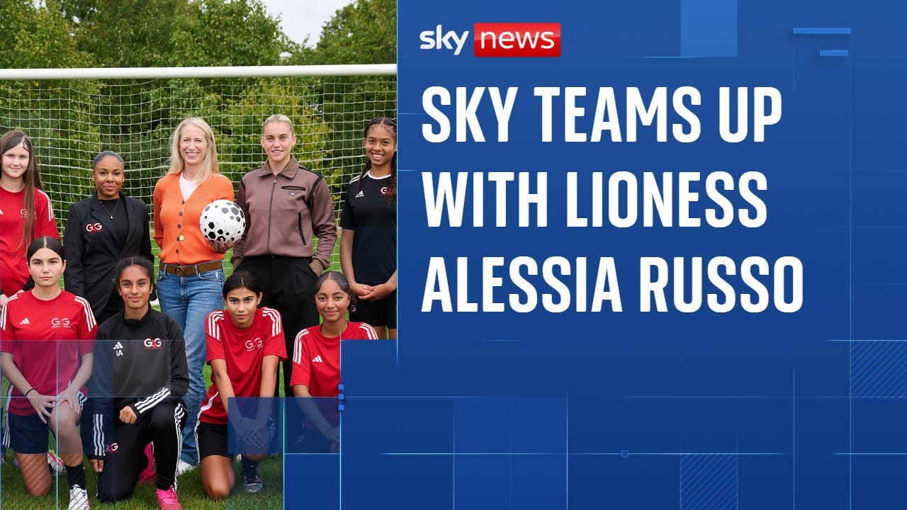 Sky launches partnership to boost girls' sport and UK economy