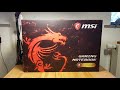 Unboxing the MSI GV72VR 7RF Gaming Laptop