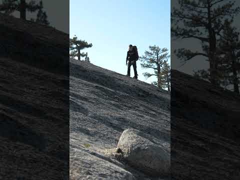 Yosemite – Morning Hike  #hiking #camping #solohiking #halfdome  #mountains #backpacking