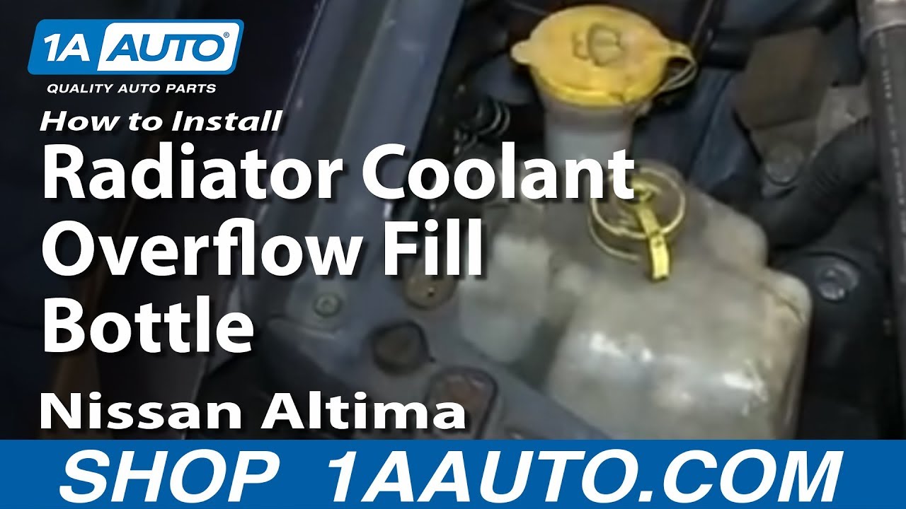 How to change a radiator in a nissan altima #8