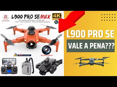 L900 PRO SE MAX GPS Drone 4K - Drone Ótimo e Barato! [REVISADO]