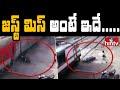 Viral video:Train hits bike in Rajahmundry, narrow escape