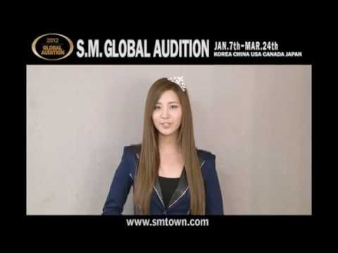 2012 S.M. GLOBAL AUDITION ARTIST Message(ver.INTL)
