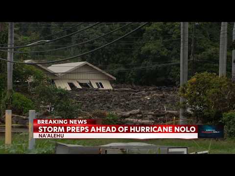 Hurricane Nolo nears the Big Island as residents continue recovery from Lala