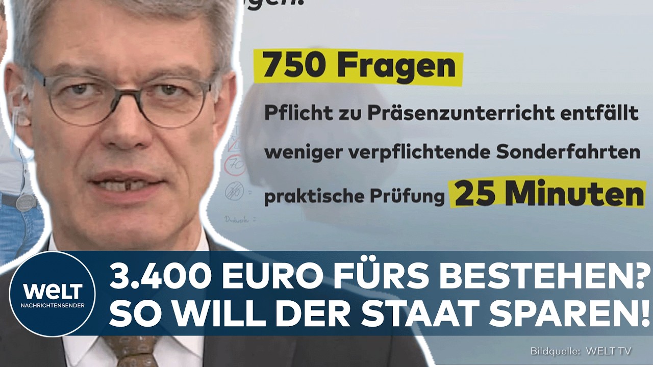 FÜHRERSCHEIN-REFORM: Bundesregierung plant Kostensenkung! – Sorge um Verkehrssicherheit wächst