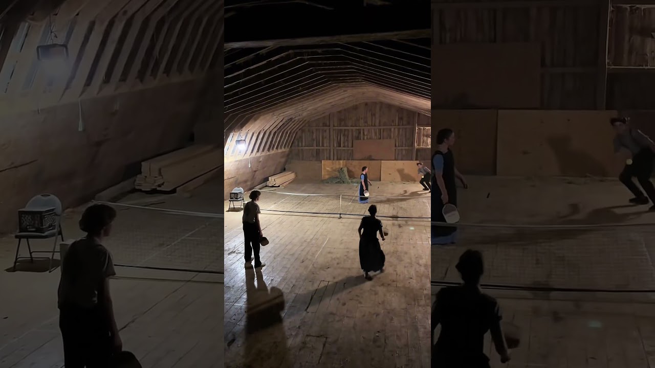Amish Pickleball 🧑🏻‍🌾
