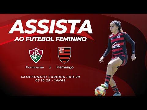 🔴 AO VIVO: FLUMINENSE X FLAMENGO | CAMPEONATO CARIOCA FEMININO SUB-20 (05/10/25)