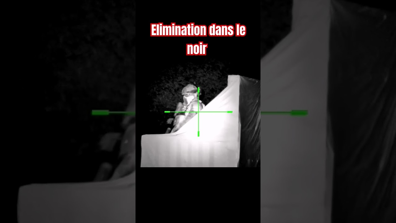 elimination nocturne #nvg #airsoft #sniper