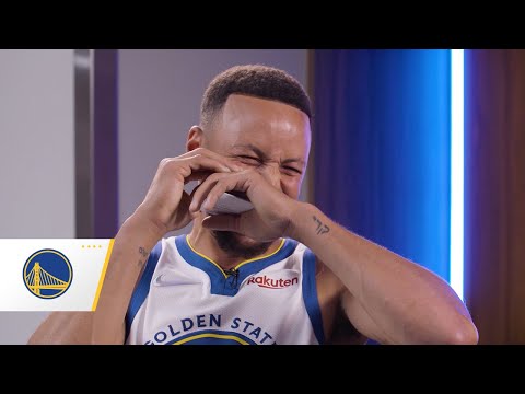Stephen Curry and Andre Iguodala Face Off in a Compliment Battle video clip