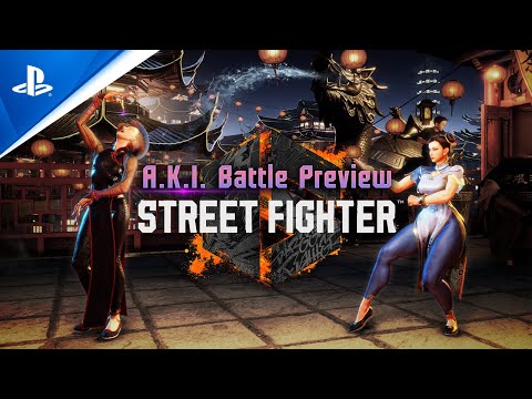Street Fighter 6 - A.K.I. Battle Preview | PS5 & PS4 Games
