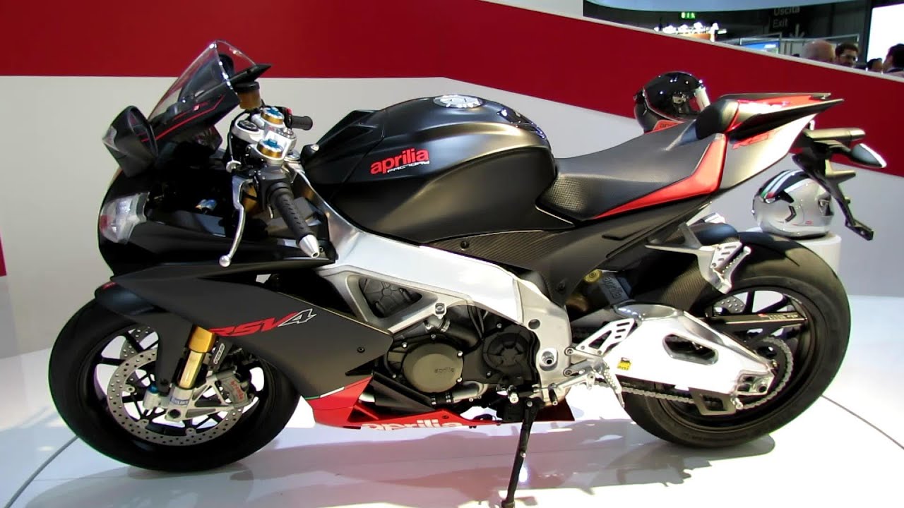 2014 Aprilia RSV4 Factory APRC ABS Walkaround 2013 EICMA Milan