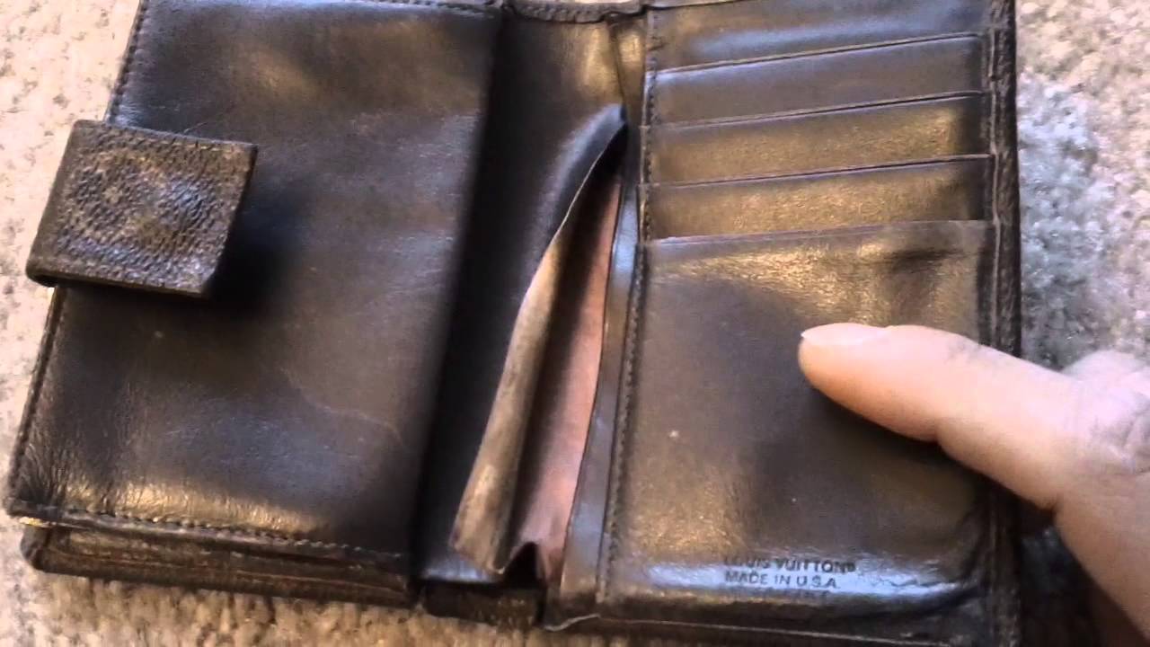 HOW TO authenticate a louis vuitton wallet real or fake - YouTube