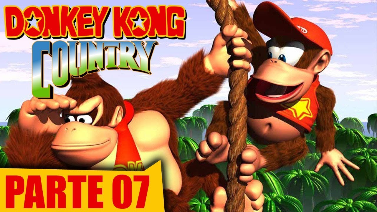 DONKEY KONG - PARTE 07 - Super Nintendo - Gameplay do Boy