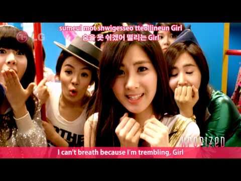 SNSD - Gee HD MV 【eng • romanization • hangul】