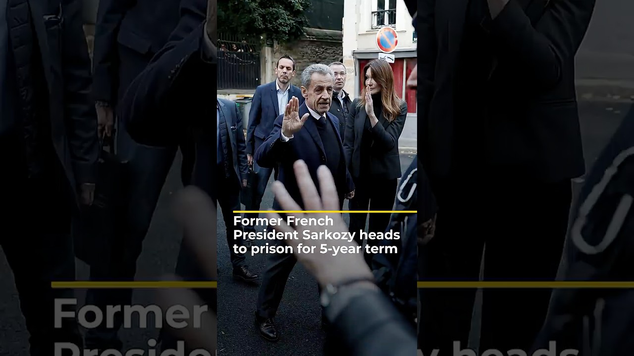 Former French President Nicolas Sarkozy starts five-year prison term | AJ shorts