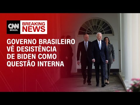 ​Governo brasileiro vê desistência de Biden como questão interna | CNN PRIME TIME