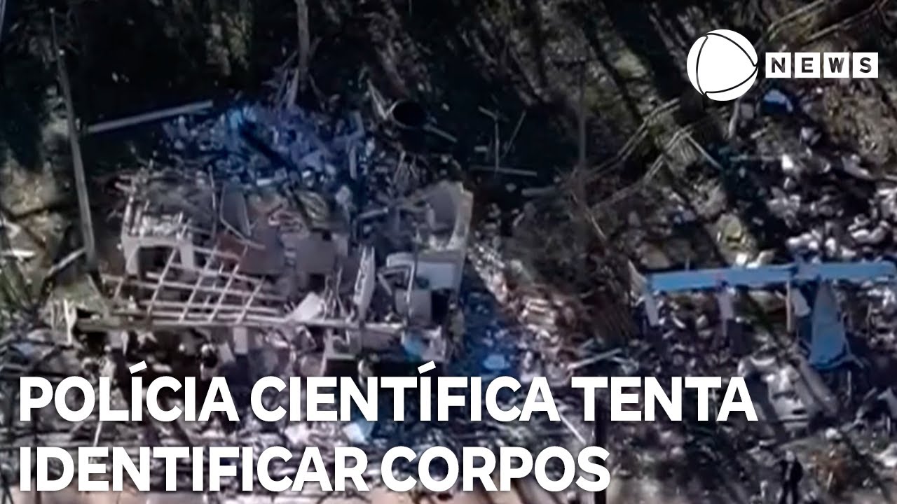 Polícia Científica tenta identificar vítimas de explosão em fábrica de dinamites em Curitiba