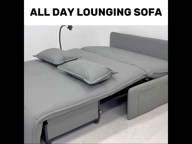 Product Link in Bio ( # 2443  ) ▶️ All Day Lounging Electric Adjustable Sofa Bed