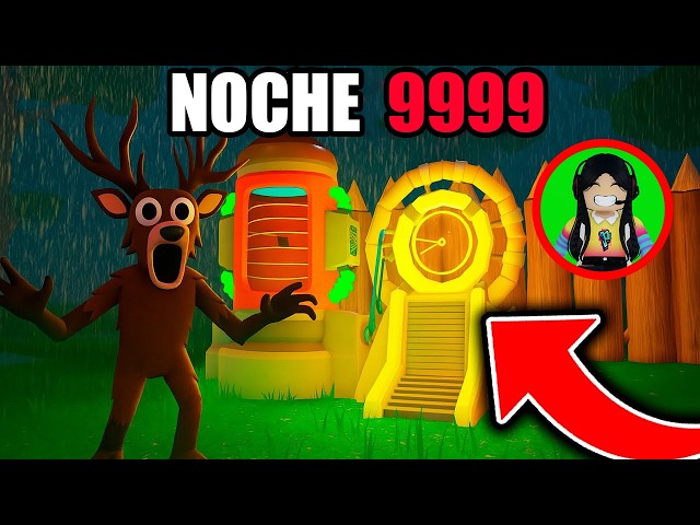 CONSTRUIMOS LA BASE ENORME DEFINITIVA PARA 4 NIÑOS EN 99 NOCHES EN EL BOSQUE en roblox | paolazgames