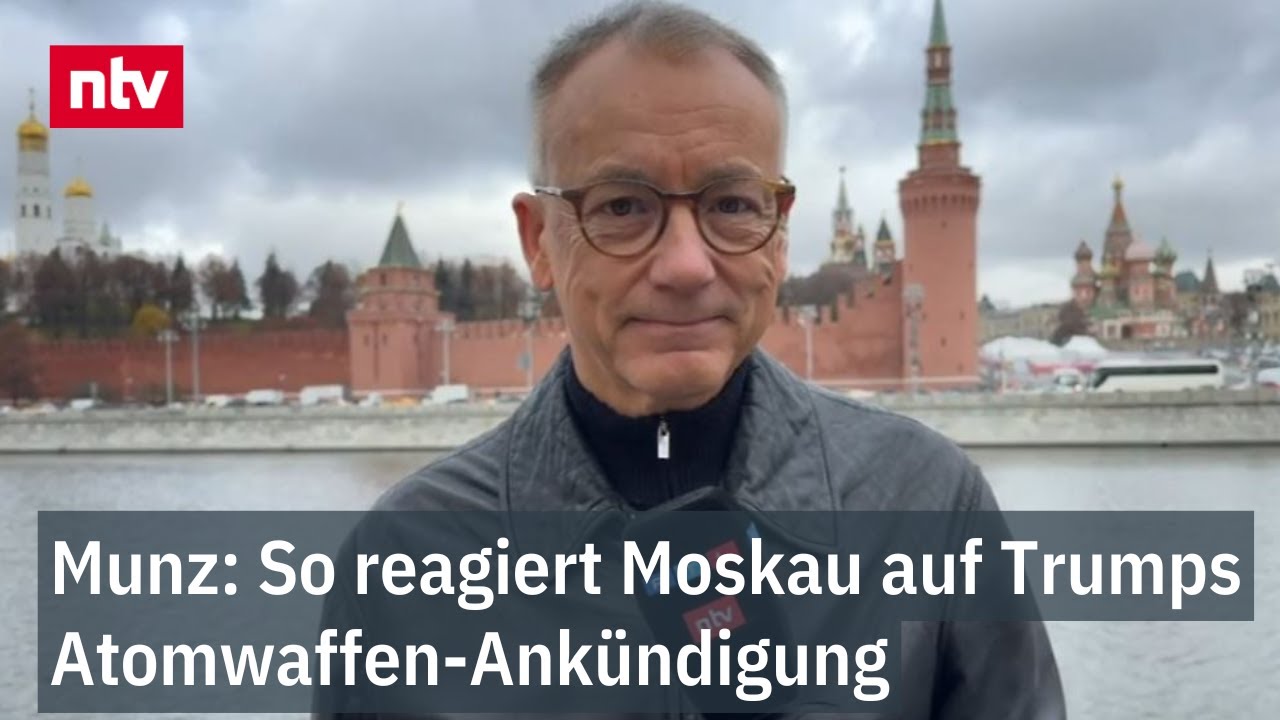 Munz: So reagiert Moskau auf Trumps Atomwaffen-Ankündigung - Kreml selbst schweigt