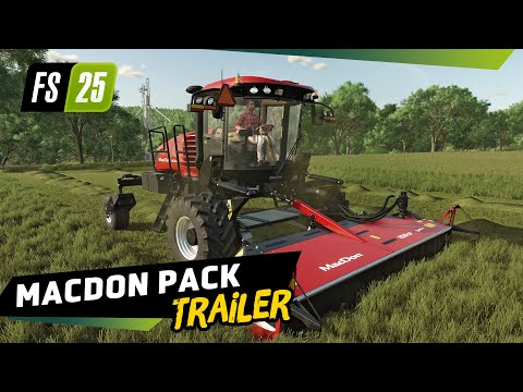 Farming Simulator 25 - MacDon Pack Trailer