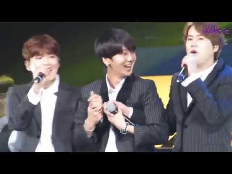 Yesung wants to be part of Kyuhyun & Ryeowook hug!
