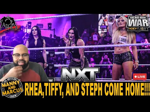 RHEA TIFFY AND STEP RETURN TO NXT