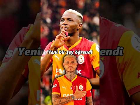 Victor Osimhen Icardi'den yeni bir şey öğrendi #shorts #futbol #osimhen